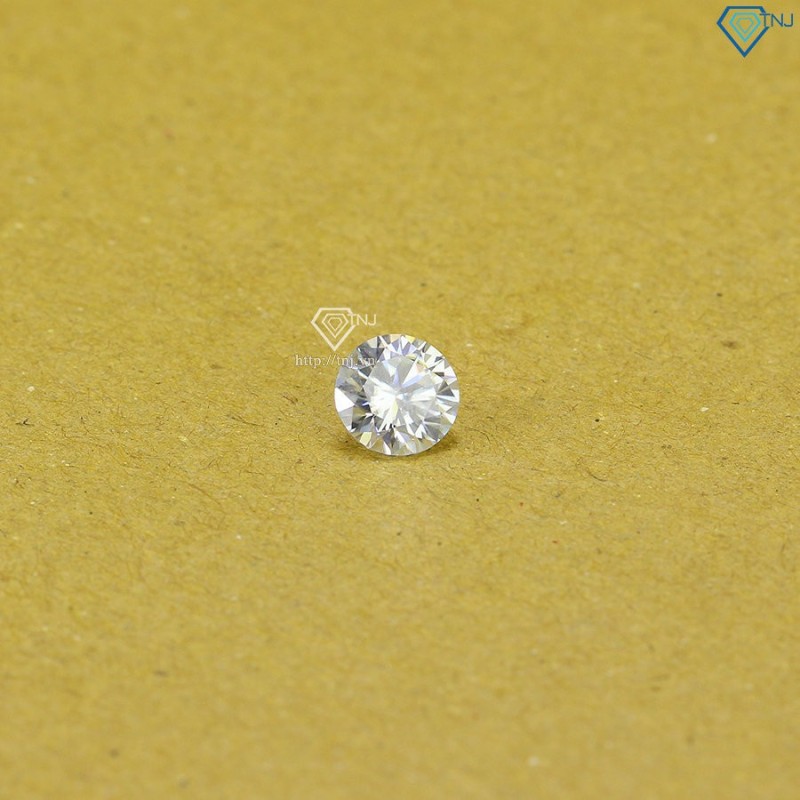 Đá Moissanite size 6.5mm DM0008 - Kiểm định GRA
