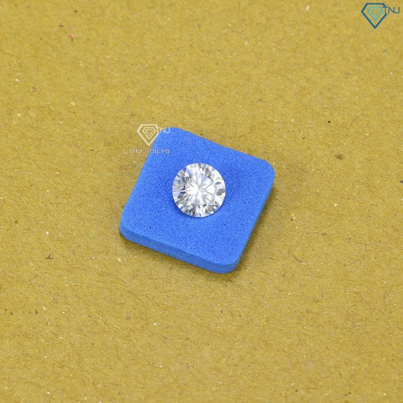 Đá Moissanite size 6.5mm DM0008 - Kiểm định GRA