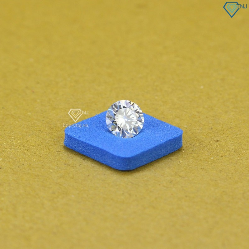 Đá Moissanite size 6.5mm DM0008 - Kiểm định GRA