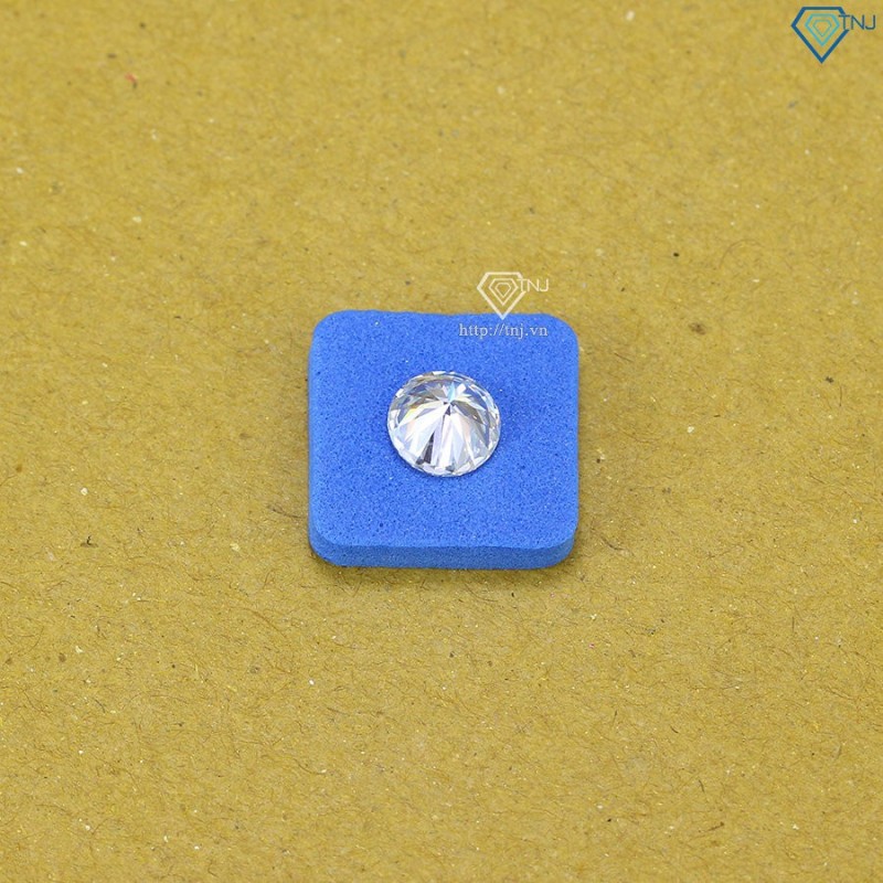 Đá Moissanite size 6.5mm DM0008 - Kiểm định GRA