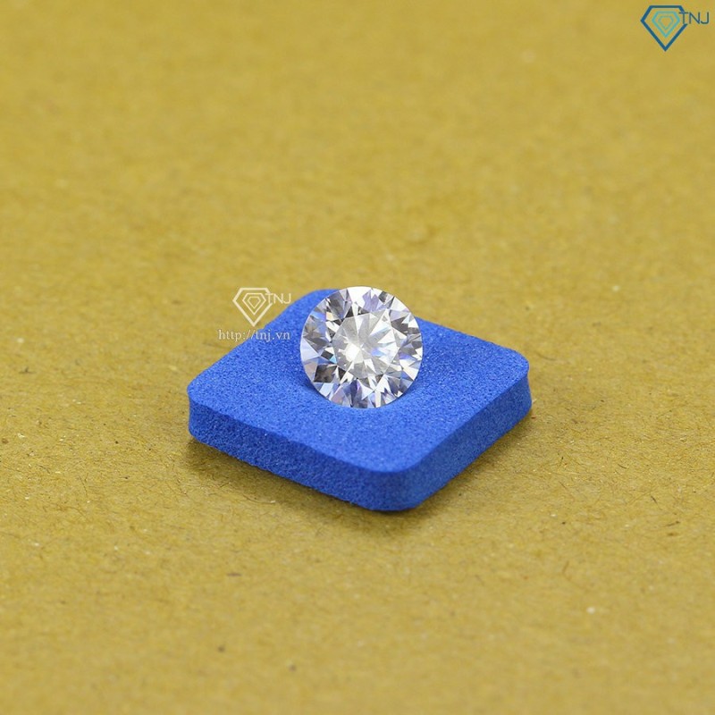 Đá Moissanite size 7.0mm DM0009 - Kiểm định GRA