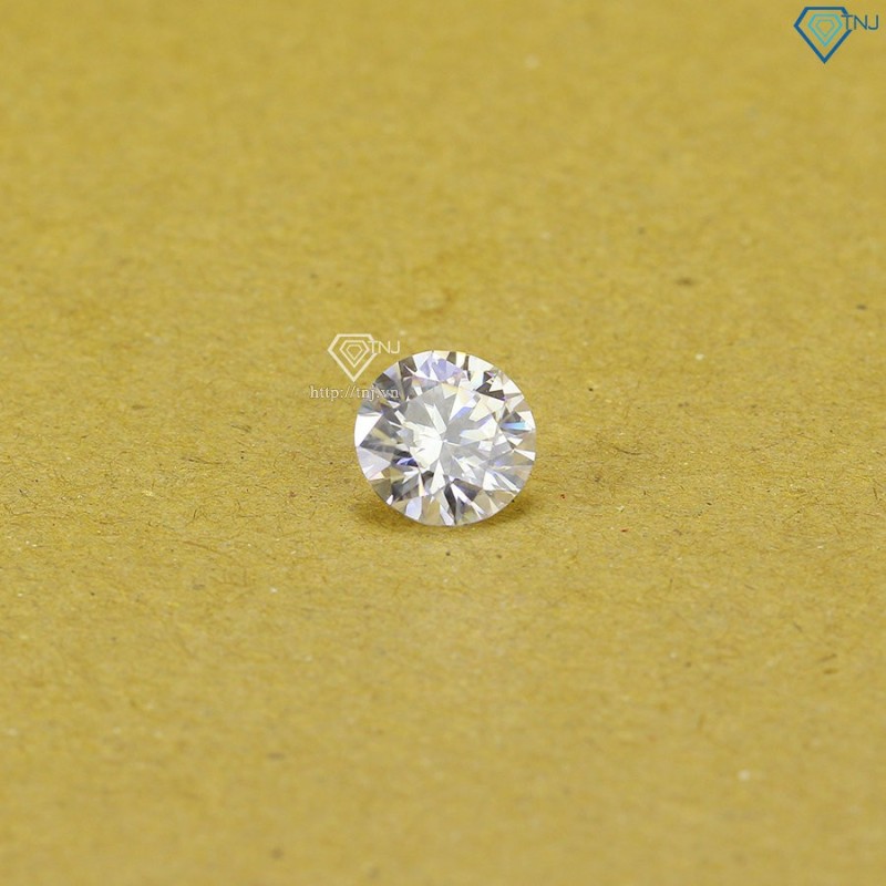 Đá Moissanite size 8.0mm DM0011 - Kiểm định GRA