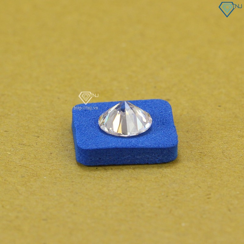 Đá Moissanite size 8.0mm DM0011 - Kiểm định GRA