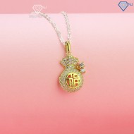 Dây chuyền túi tiền cho nữ xi vàng tây DCN0689 -Trang Sức TNJ