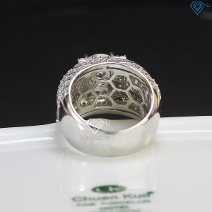 Quà sinh nhật cho nam nhẫn Moissanite nam sang trọng NNAM0002 - Trang sức TNJ