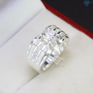 Nhẫn bạc nam đơn giản đẹp NNA0452 - Trang Sức TNJ