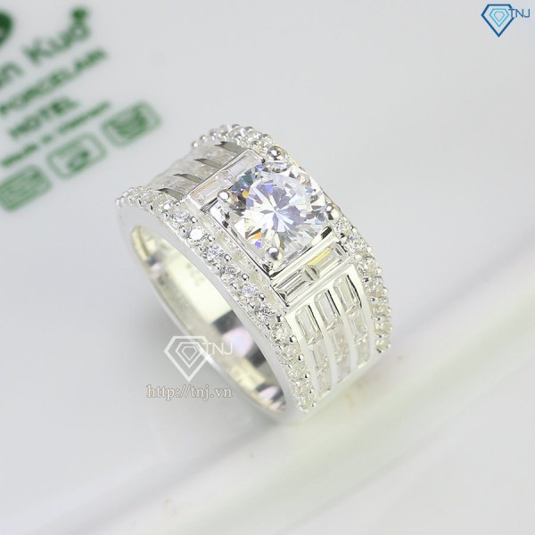 Nhẫn bạc nam giá rẻ tại Hà Nội NNA0460 - Trang Sức TNJ