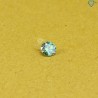 Đá Moissanite xanh size 6.5mm DM0008 - Kiểm định GRA