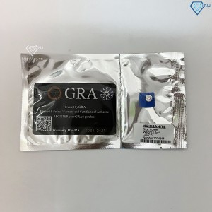 Đá Moissanite size 7.0mm và 161 giác cắt DM0009
