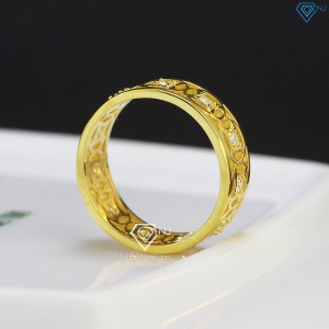 Nhẫn bạc nam kim tiền xi mạ vàng 18k  NNA0304-XV
