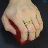 Nhẫn bạc nam kim tiền xi mạ vàng 18k  NNA0304-XV