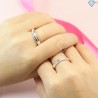 Nhẫn đôi bạc nhẫn cặp bạc đẹp ND0385 - Trang Sức TNJ