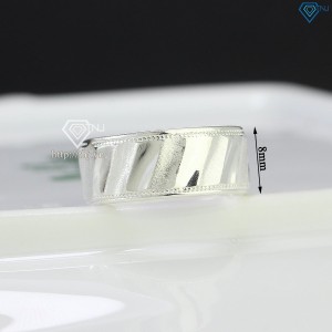 Nhẫn bạc nam đeo ngón út NNA0221 - Trang sức TNJ