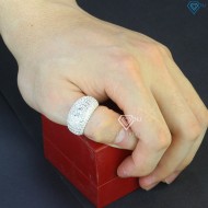 Nhẫn bạc nam đeo ngón cái đính đá NNA0465 - Trang sức TNJ
