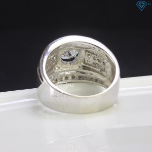 Nhẫn kim cương Moissanite nam bản to 7.0mm - Kiểm định GRA NNAM0029 - Trang sức TNJ