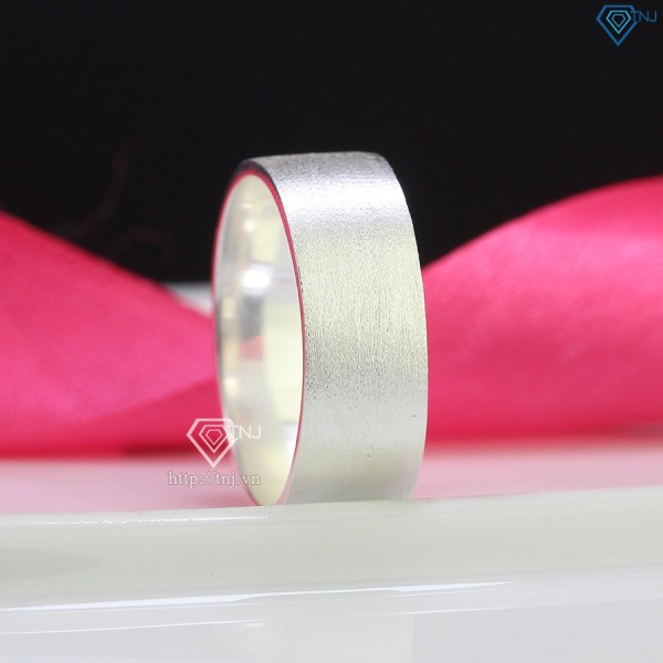 Nhẫn bạc nam đeo ngón cái đơn giản NNA0482 - Trang sức TNJ