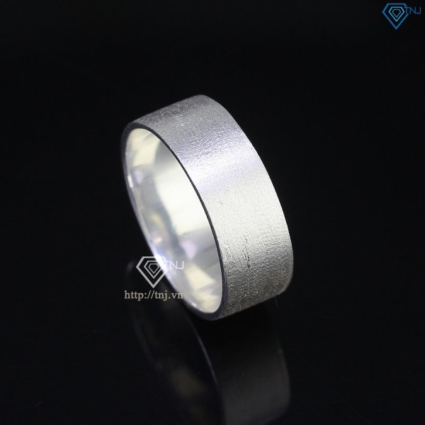 Nhẫn bạc nam đeo ngón cái đơn giản NNA0482 - Trang sức TNJ