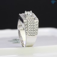 Nhẫn nam Moissanite đính kim cương 5.5mm NNAM0032
