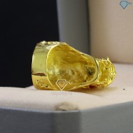 Nhẫn nam bạc xi mạ vàng 18k hình đầu rồng NNA0122-XV