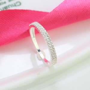 Nhẫn bạc nữ đơn giản giá rẻ NN0416