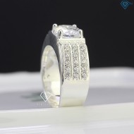 Nhẫn nam bạc 925 đính đá trắng NNA0499 - Trang sức TNJ