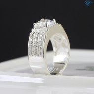 Nhẫn nam bạc 925 đính đá trắng NNA0499 - Trang sức TNJ