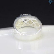 Nhẫn nam bạc 925 đính đá trắng NNA0499 - Trang sức TNJ