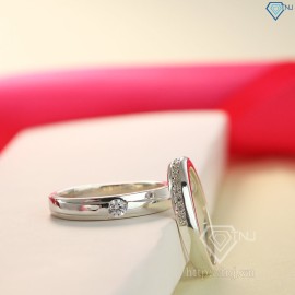 Nhẫn đôi bạc nhẫn cặp bạc đẹp ND0389 - Trang Sức TNJ