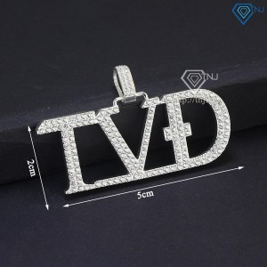 Mặt dây chuyền nam đính đá theo yêu cầu DCA0184