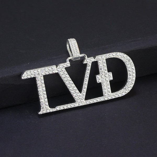 Mặt dây chuyền nam đính đá theo yêu cầu MDCA0005