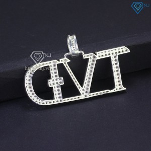 Mặt dây chuyền nam đính đá theo yêu cầu DCA0184