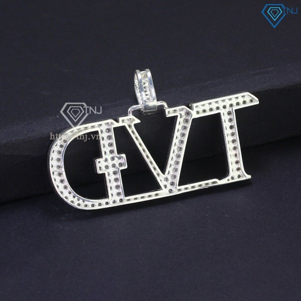 Mặt dây chuyền nam đính đá theo yêu cầu DCA0184