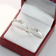Nhẫn đôi bạc nhẫn cặp bạc chữ Love đẹp ND0392 - Trang Sức TNJ