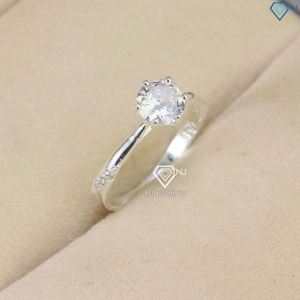 Nhẫn bạc nữ đơn giản giá rẻ NN0417 - Trang Sức TNJ