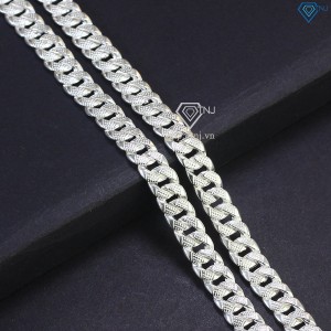 Tặng quà sinh nhật cho nam lớn tuổi dây chuyền mắt xích nam DCK0025