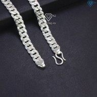 Tặng quà sinh nhật cho nam lớn tuổi dây chuyền mắt xích nam DCK0025