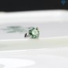 Bông tai nam đính kim cương Moissanite xanh 5mm BTAM0014 - Trang Sức TNJ