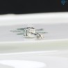 Bông tai nam đính kim cương Moissanite xanh 5mm BTAM0014 - Trang Sức TNJ