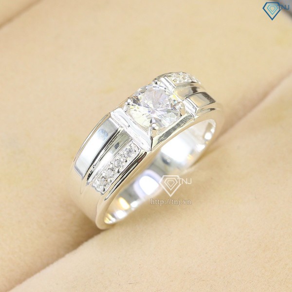 Nhẫn bạc nam giá rẻ Hà Nội NNA0540 - Trang sức TNJ