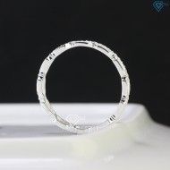 Nhẫn bạc nam mắt xích đính đá NNA0553 - Trang sức TNJ