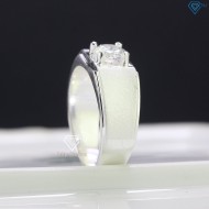 Nhẫn nam bạc đơn giản nhám NNA0556 - Trang sức TNJ