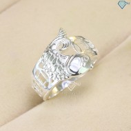 Nhẫn bạc nam cá chép NNA0569 - Trang Sức TNJ