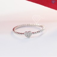 Nhẫn bạc nữ trái tim đẹp giá rẻ NN0216 - Trang Sức TNJ