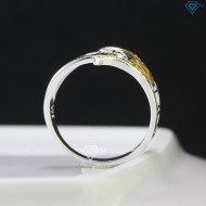 Nhẫn bạc nam cá chép xi vàng tây NNA0569 - Trang Sức TNJ