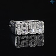 Nhẫn bạc nam năm sinh theo yêu cầu NNA0574 - Trang Sức TNJ