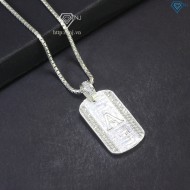 Dây chuyền Dogtag chữ cái theo yêu cầu DCA0131 - Trang sức TNJ