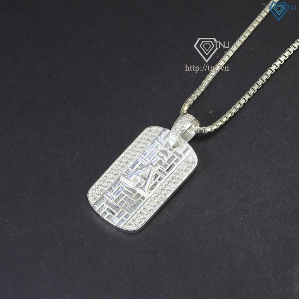 Dây chuyền Dogtag chữ cái theo yêu cầu DCA0131 - Trang sức TNJ