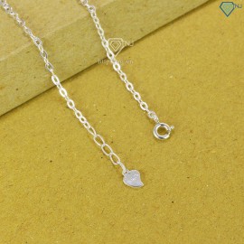 Quà noel cho bạn gái lắc tay cỏ 4 lá đính full kim cương Moissanite 5.0mm - Kiểm định GRA LTNM0004 - Trang Sức TNJ