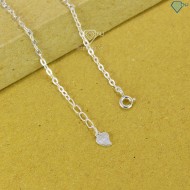 Quà noel cho bạn gái lắc tay cỏ 4 lá đính full kim cương Moissanite 5.0mm - Kiểm định GRA LTNM0004 - Trang Sức TNJ