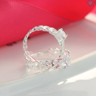 Nhẫn đôi bạc nhẫn cặp bạc đẹp cho đôi bạn thân ND0214 - Trang Sức TNJ